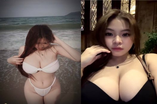 Cặp vú to tròn em sinh viên quyến rũ