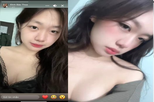 Sexy Đinh Bảo Thoa 2k8 với vòng ngực tròn trịa bắt mắt